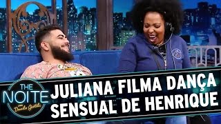 The Noite (23/05/16) - Juliana filma sensualidade de Henrique