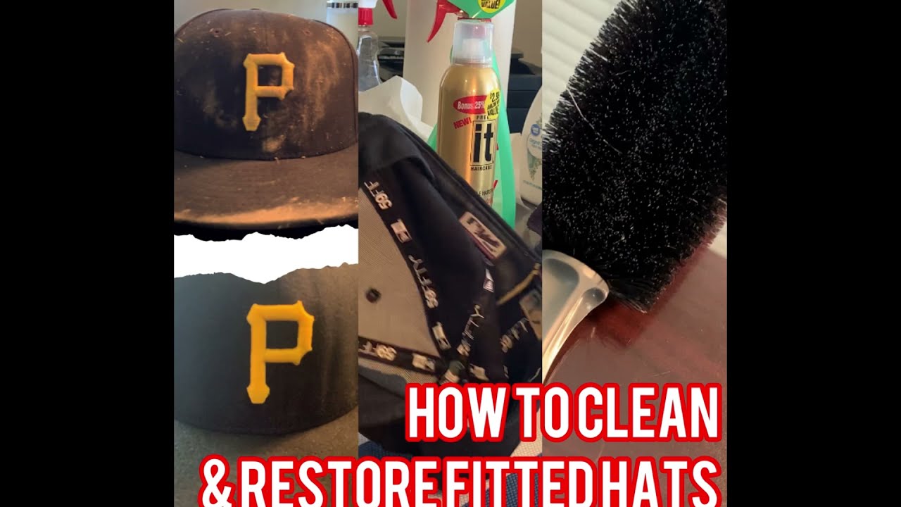 How To Clean Restore Fitted Hats Youtube