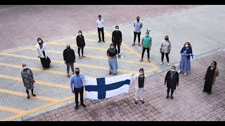 Kalliolle, kukkulalle - Q.F.I. School Staff Choir - Finnish Independence Day 2020