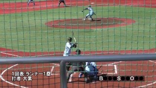 2016/03/15 日体大 松本航 巨人三軍戦８奪三振の好投！