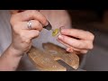 how to make a shadowbox ring with gemstone. silversmithing tutorial