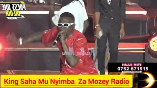 KING SAHA NE WEAZEL BAYIMBYE ENYIMBA ZA MOZEY RADIO ABANTU NEBAFA ESSANYU