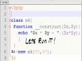 PHP Constructor