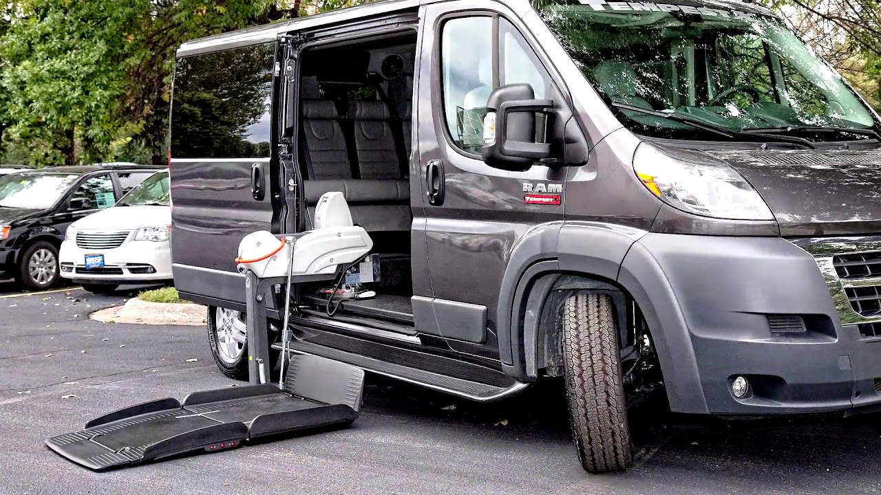 Rollx Vans Wheelchair Lift Options - YouTube