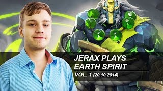 JerAx plays Earth Spirit in top lane (Vol.1)