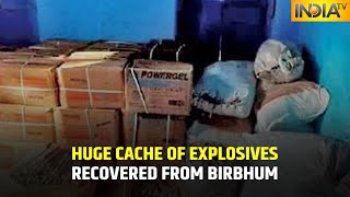 Huge Cache Of Explosives Including Gelatin Sticks Recovered From West Bengal's Birbhum