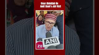 Amit Shah In Jammu And Kashmir | Omar Abdullah On Amit Shah's J&K Visit