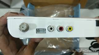 STC SET TOP BOX -S600- UNBOXING