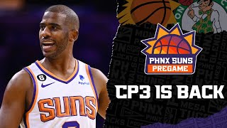Chris Paul’s back! CP3, Devin Booker and the Phoenix Suns battle against the Boston Celtics