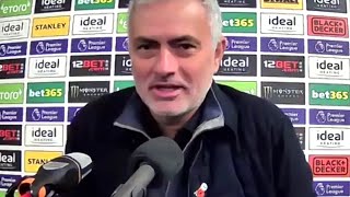 West Brom 0-1 Tottenham - Jose Mourinho - Post Match Press Conference
