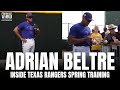 Adrian Beltre Makes a Surprise Appearance at Texas Rangers Spring Training & Works With 3rd Basemen