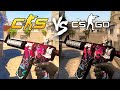 ALL M4A4 SKINS - CS2 VS CSGO