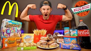 THE AS MANY CALORIES AS POSSIBLE CHALLENGE! (NEW RECORD ATTEMPT)