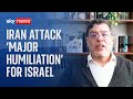Iran attack a 'major humiliation for Israeli regime' says Iranian professor