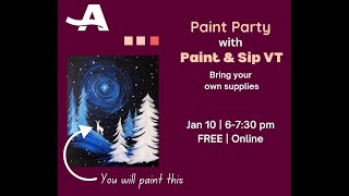 AARP NH Jan 2024 Paint \u0026 Sip