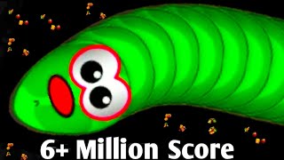6000000+ score Worms zone io | Worms zone best score gameplay | worms zone io Bangla 6000000+ score