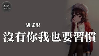 胡艾彤 - 沒有你我也要習慣「暗戀變成了失戀」動態歌詞版