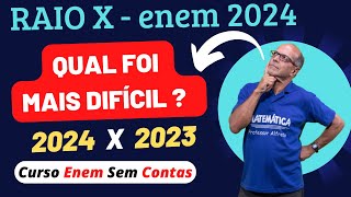 ACOMPANHE a ESTATÍSTICA ENEM 2024 em comparação com ENEM 2023