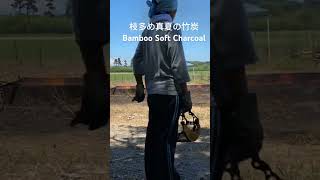 枝が多い場合の竹炭づくり #bamboocharcoal