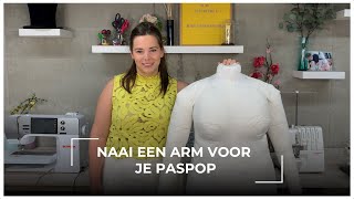 Naai een arm voor je paspop met 🔥GRATIS PATROON🔥