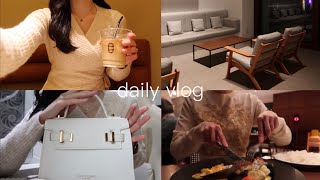 vlog）都内24歳の日常☕️🍽️中目黒カフェ,日帰りホカンス