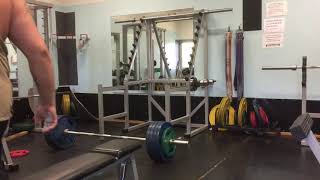 Deadlift 3x200kg set 3 of 4