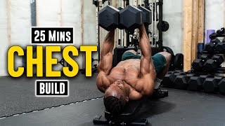 25 Minutes Complete Chest Workout With Dumbbells | Build Muscle 11