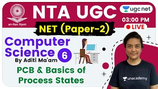 NTA UGC NET 2020 (Paper-2) | Computer Science by Aditi Ma'am | PCB & Basics of Process States