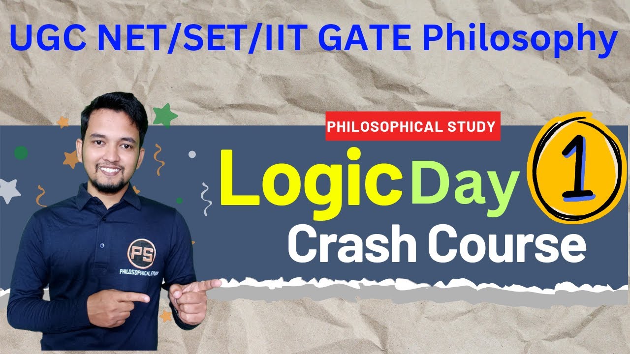 Logic Crash Course Nta Ugc Net Set Gate Philosophy Preparation