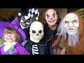 HALLOWEEN Scary costumes & Creepy make-up VLOG