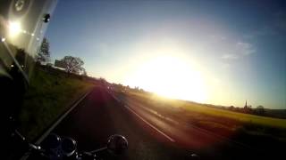 Bonneville T100 ride Maidstone and West Malling with Steve