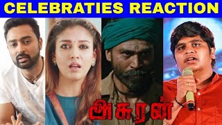 Asuran Official Trailer Celebrities Reaction | Dhanush, Vetrimaran | Nayanthara | GV Prakash Kumar