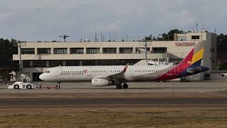 Asiana Airlines  AAR1517 / OZ1517  Airbus A321  Friday, February 9, 2024  Shonai Airport 庄内空港