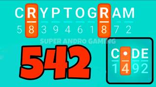 CRYPTOGRAM 542