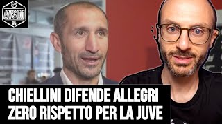 Chiellini difende Allegri mancando di rispetto alla Juventus ||| Avsim Out
