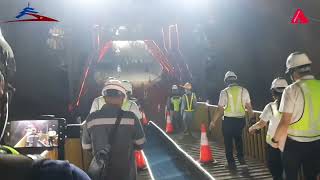 TUNNEL 2 TEMBUS, PEMASANGAN BOX GIRDER BERLANJUT #PROYEK KERETACEPAT JAKARTA-BANDUNG DI PURWAKARTA📍