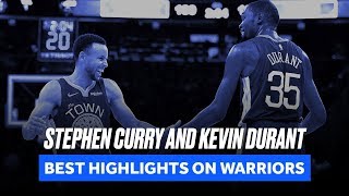 Best Of Stephen Curry and Kevin Durant On The Warriors | Highlights
