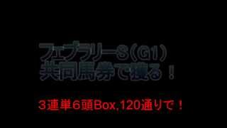 フェブラリーS（G1）　共同馬券で獲る！　3連単6頭Box１２０通りで