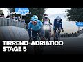 Warren Barguil takes Stage 5 of the Tirreno-Adriatico with drama further back | Eurosport Cycling