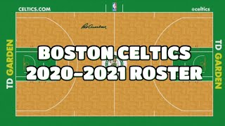 Boston Celtics Roster 2020-2021 Season