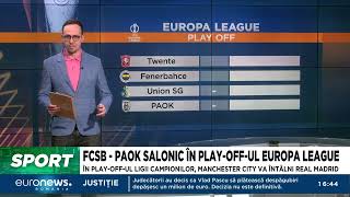 FCSB - PAOK în play-off-ul Europa League. Campioana României joacă iar cu echipa lui Răzvan Lucescu