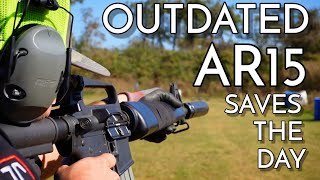 Retro Outdated AR15 Saves me!