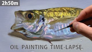 No.5 Oil Painting Time Lapse Demo \