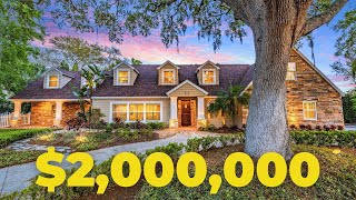 Inside an INCREDIBLE $2M Large Pool Home in Pinellas County Florida