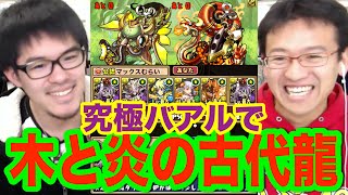 【パズドラ】究極バアルで木と炎の古代龍【7×6マス】に挑む！