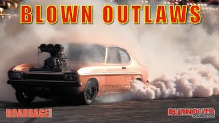 BLOWN OUTLAWS! Aussie burnout demo at Brashernats.