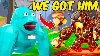 How to KILL the NEW LAVA MONSTER in Animal Company!