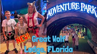 We Visited The NEW Great Wolf Lodge In Florida!