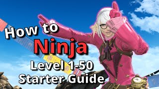 FFXIV 6.38+ Rogue/Ninja Level 1-50 Starter Guide: New to the Job? Start here!