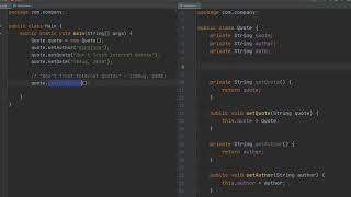 "Access Modifiers in Java" Part 2 - Code Example